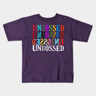 UNBOSSED - Multi - Front Kids T-Shirt